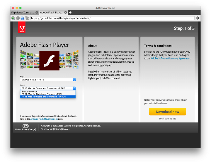 Adobe Flash Player Dowload For Mac